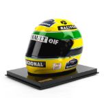 An Ayrton Senna 1994 official commemorative replica, by Bell Helmets, offered together with a si...