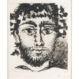After Pablo Picasso (Spanish, 1881-1973); Tête de Faune;