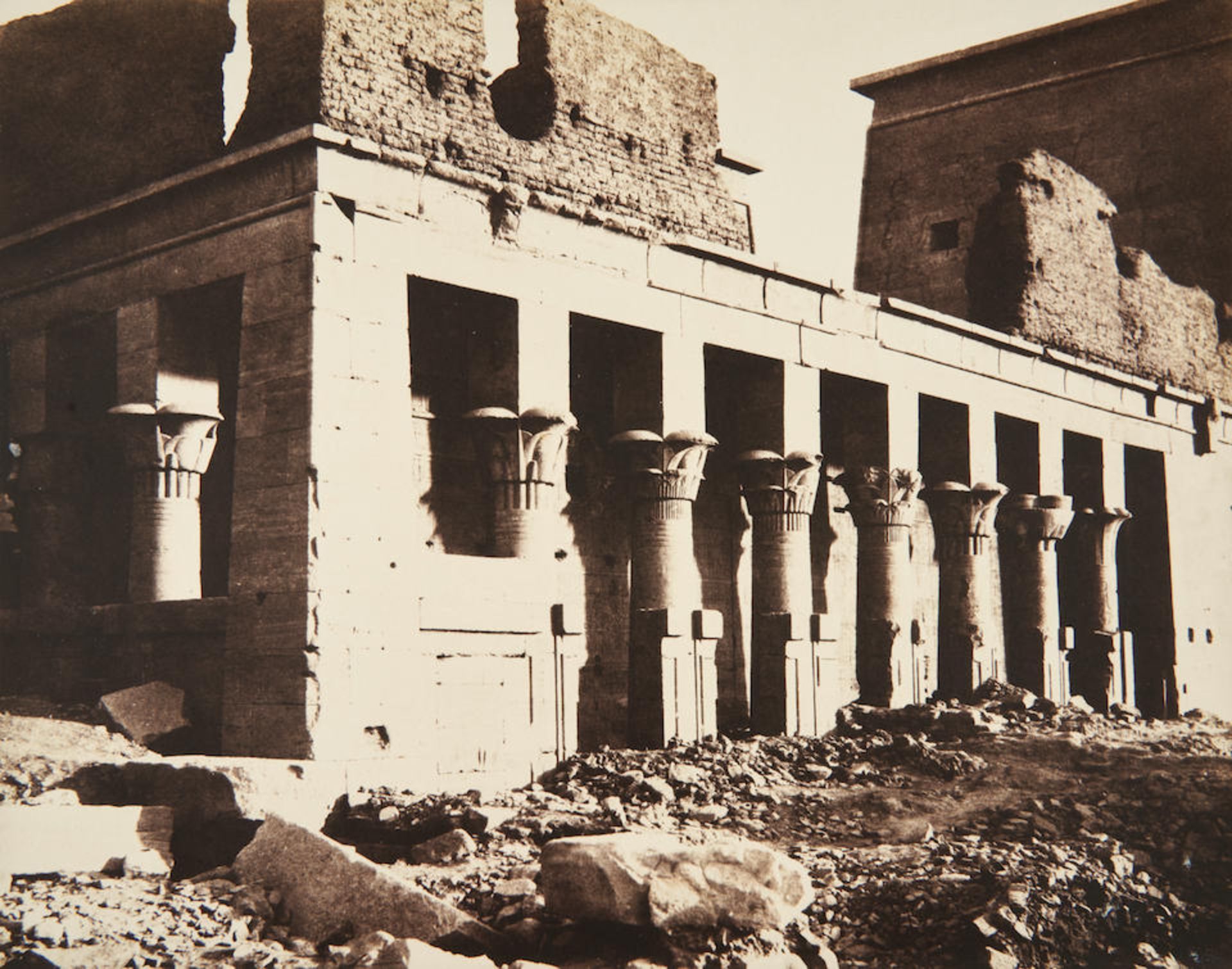 Félix Teynard (1817-1892); Select views from Égypte et Nubie. Sites et Monuments les p... - Image 16 of 16