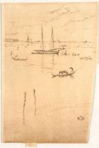 James Abbott McNeill Whistler (American, 1834-1903); Little Lagoon Venice;