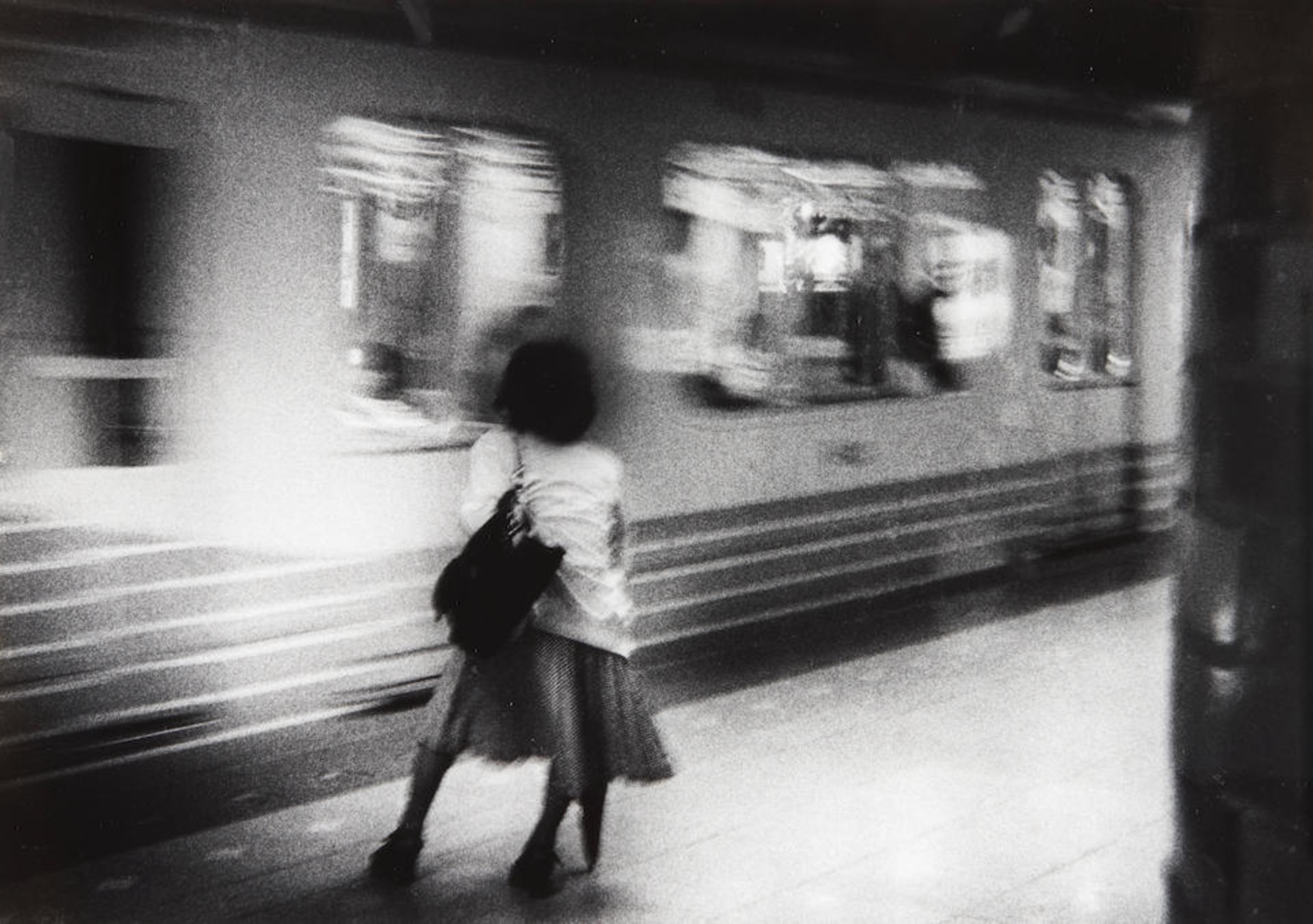 Daido Moriyama (born 1938); Untitled (Train Platform);