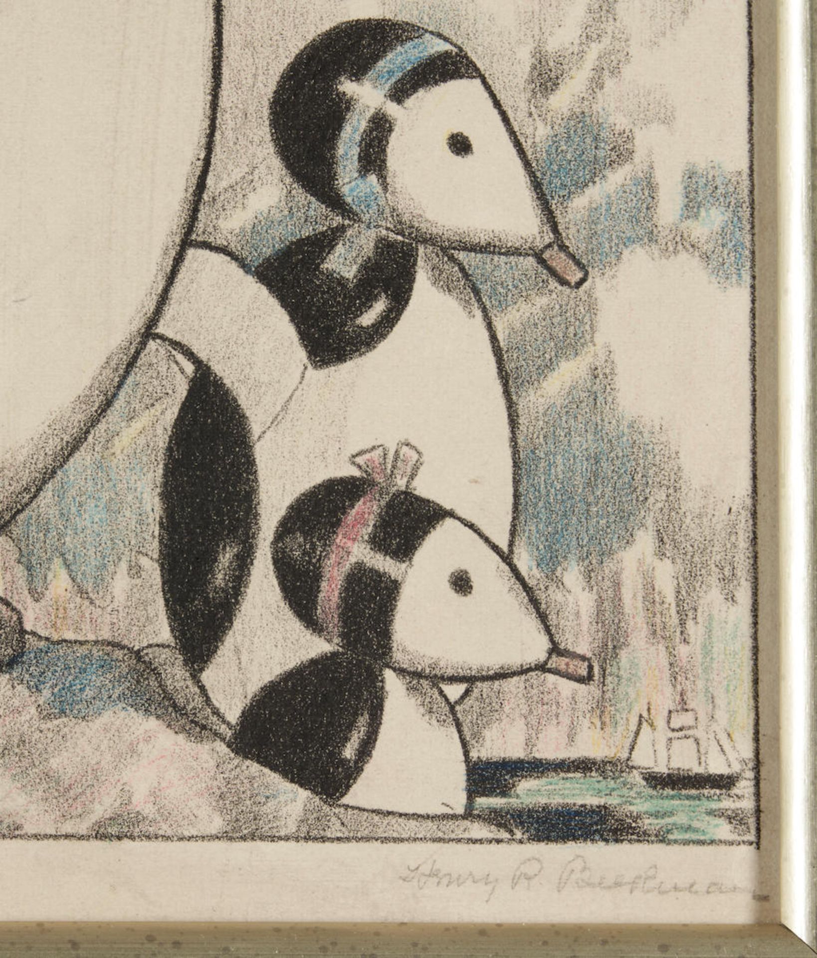 Henry R. Beekman (American, 1880-1938); Penguins; - Bild 3 aus 4