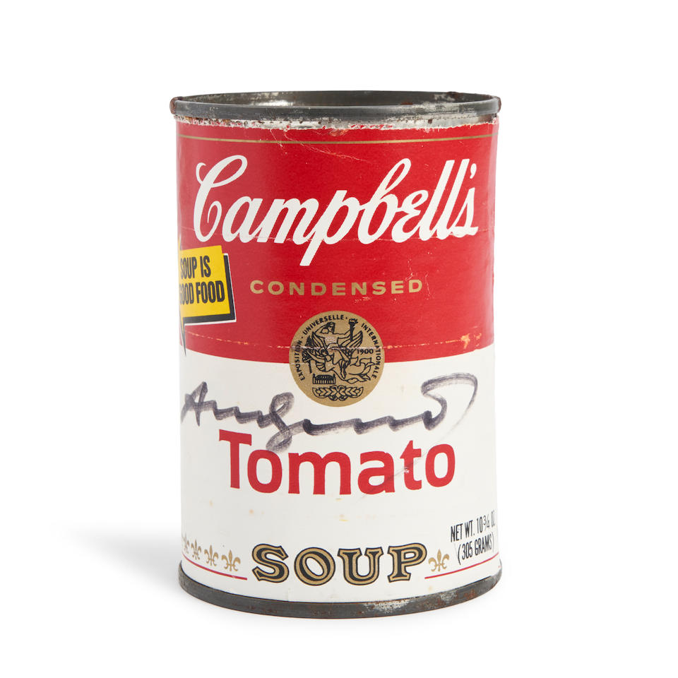 Andy Warhol (American, 1928-1987); Campbell's Tomato Soup Can;