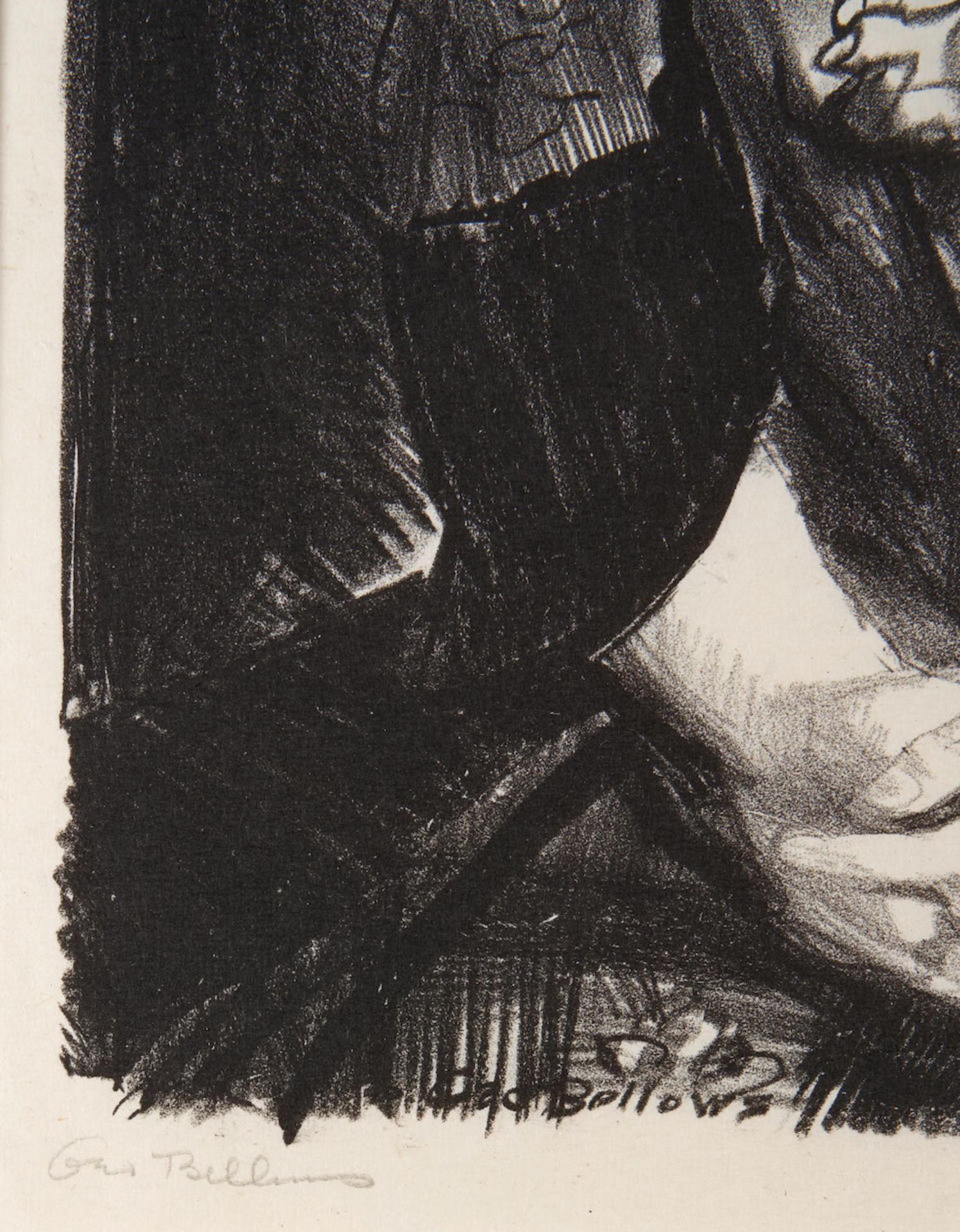 George Bellows (American, 1882-1925); The Black Hat; - Bild 3 aus 3
