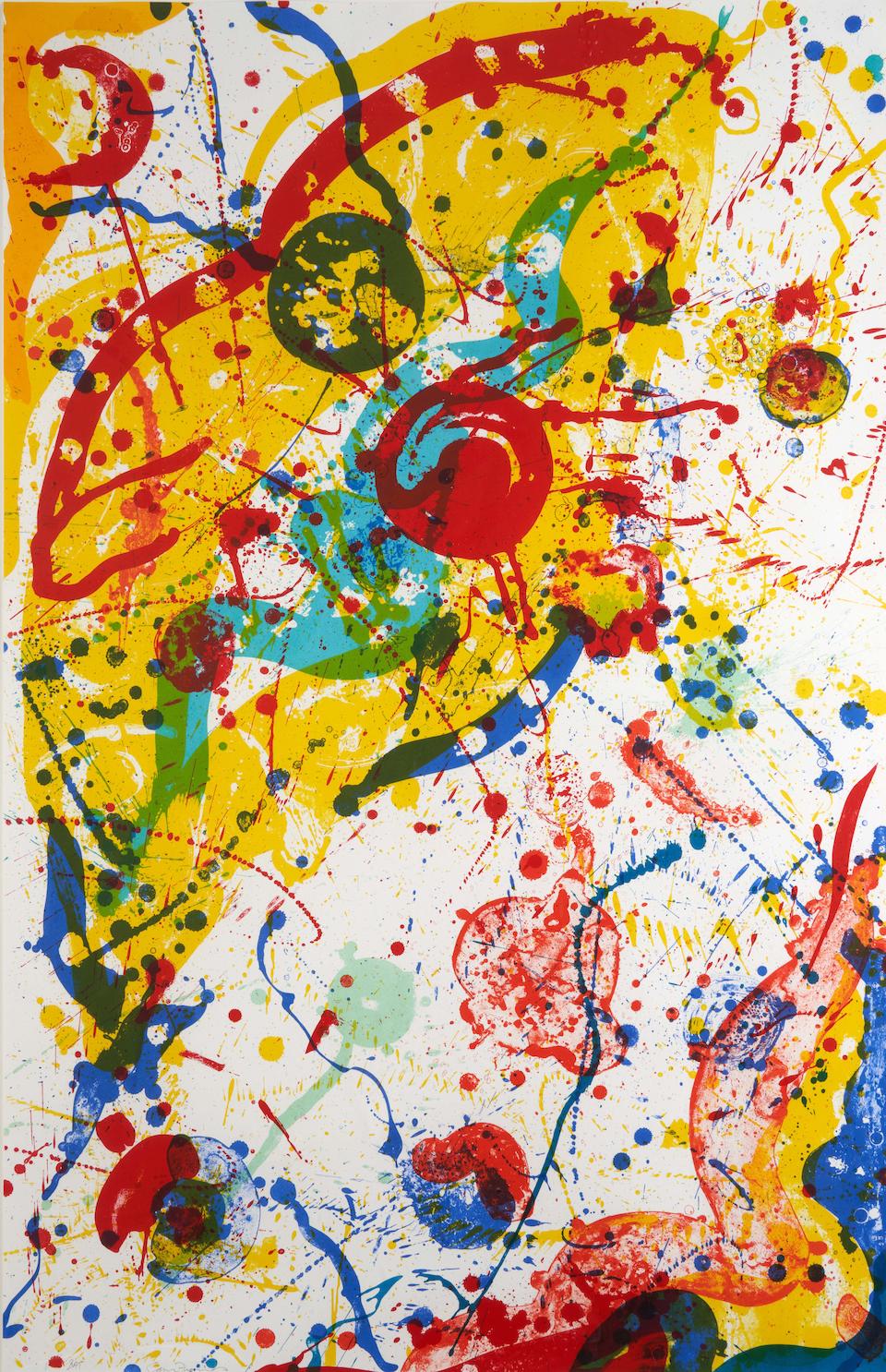 Sam Francis (American, 1923-1994); Untitled (SF-340);