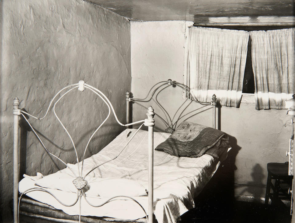 Walker Evans (1903-1975); Seven Photographs including: Hudson Street Boarding House Interior, Ne...