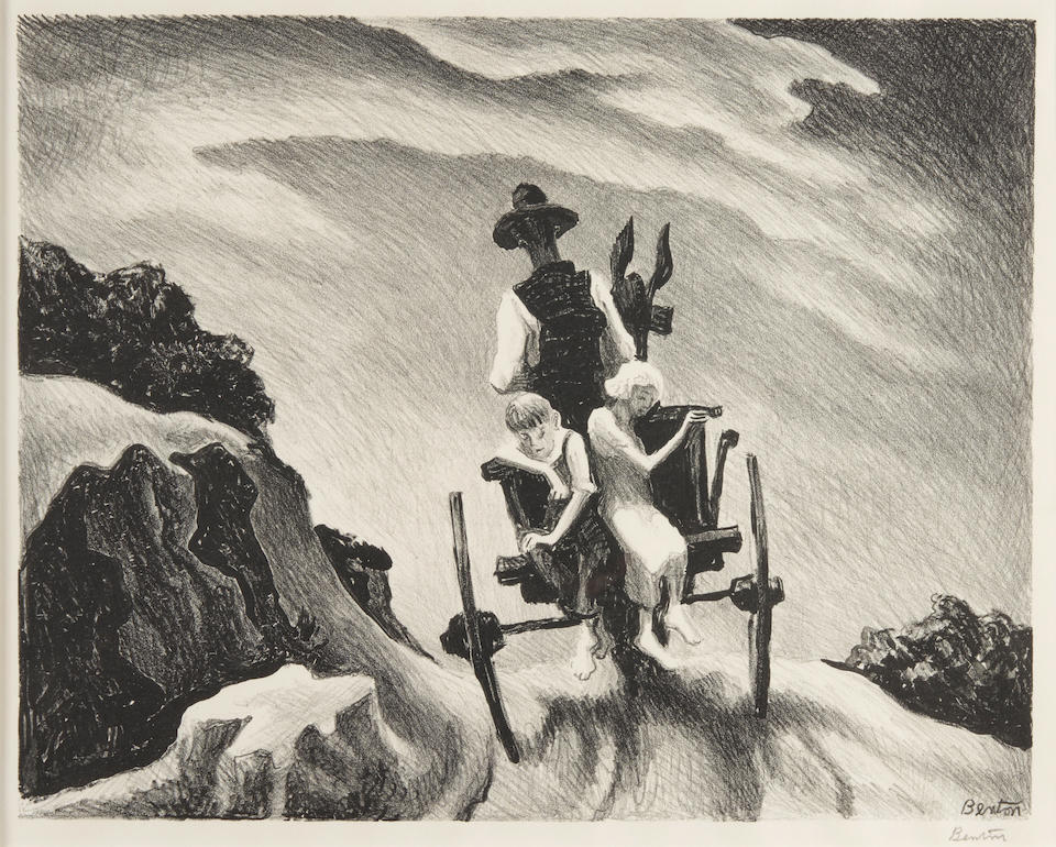 Thomas Hart Benton; Goin' Home;