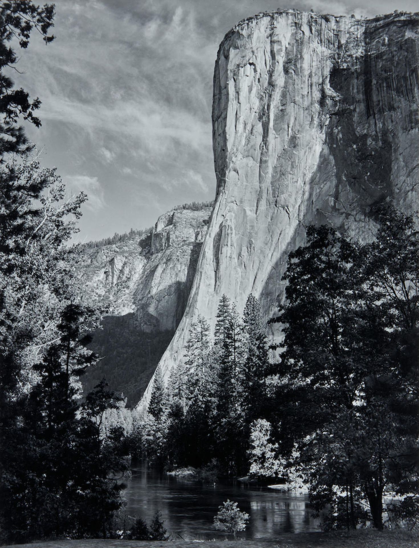 Ansel Adams (1902-1984); El Capitan, Yosemite National Park, California;