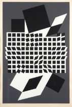 Victor Vasarely (Hungarian/French, 1906-1997); Oeta from the album Cinétique;