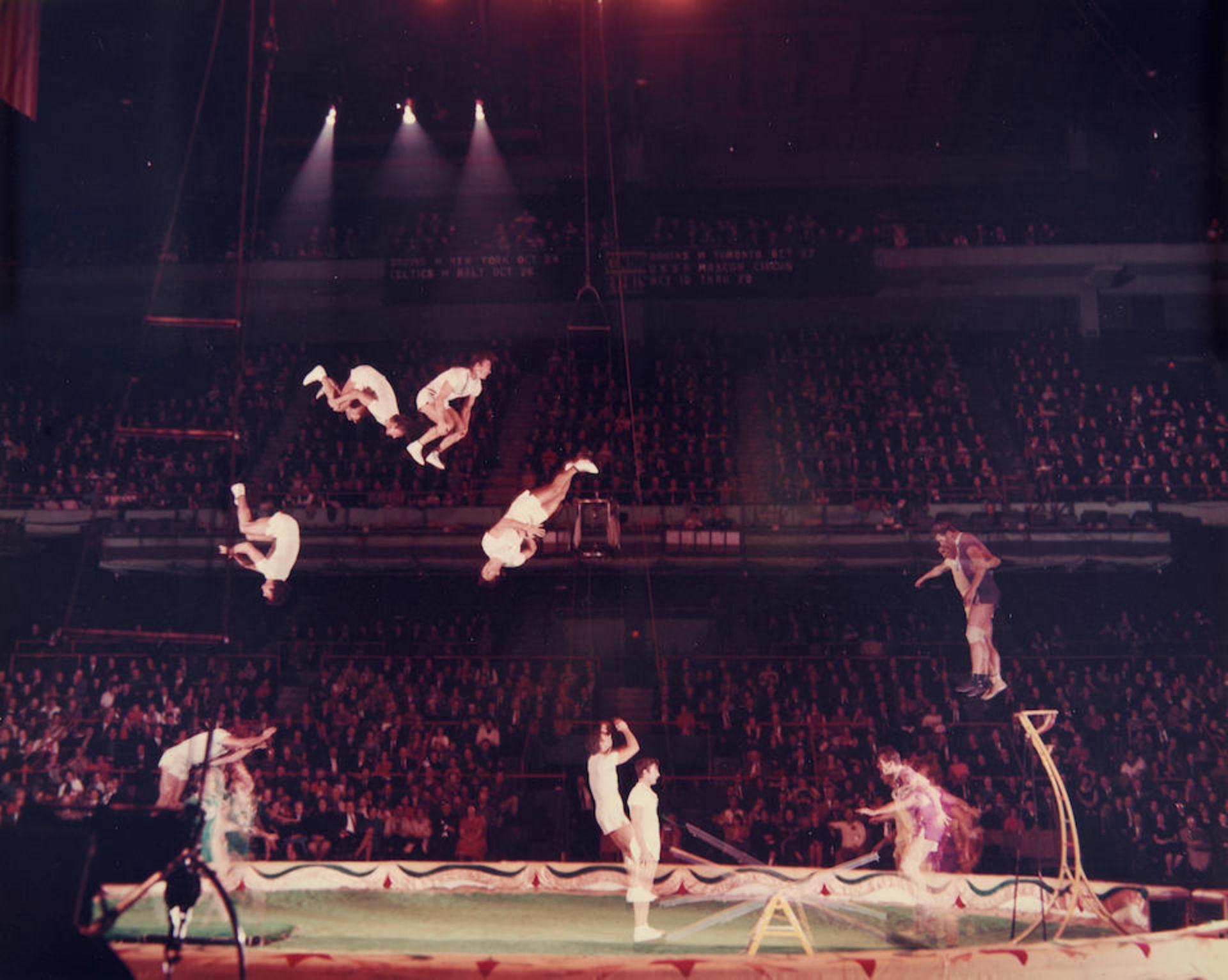 Harold Edgerton (1903-1990); Two Photographs of Circus Performers; (2)
