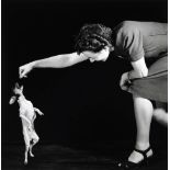 Harold Edgerton (1903-1990); Begging Dog with Woman;