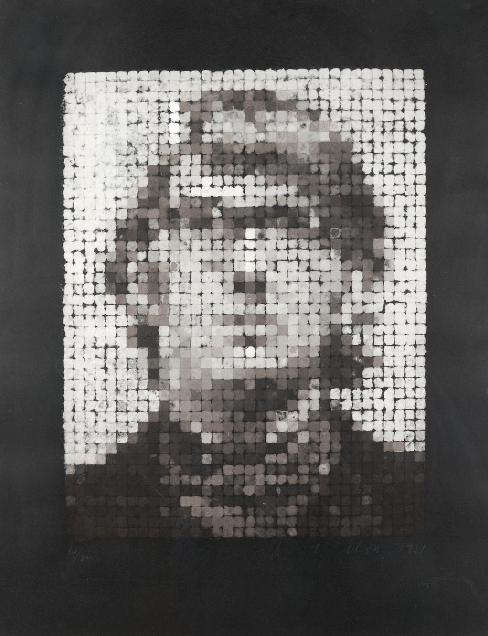 Chuck Close (American, 1940-2021); Keith III;