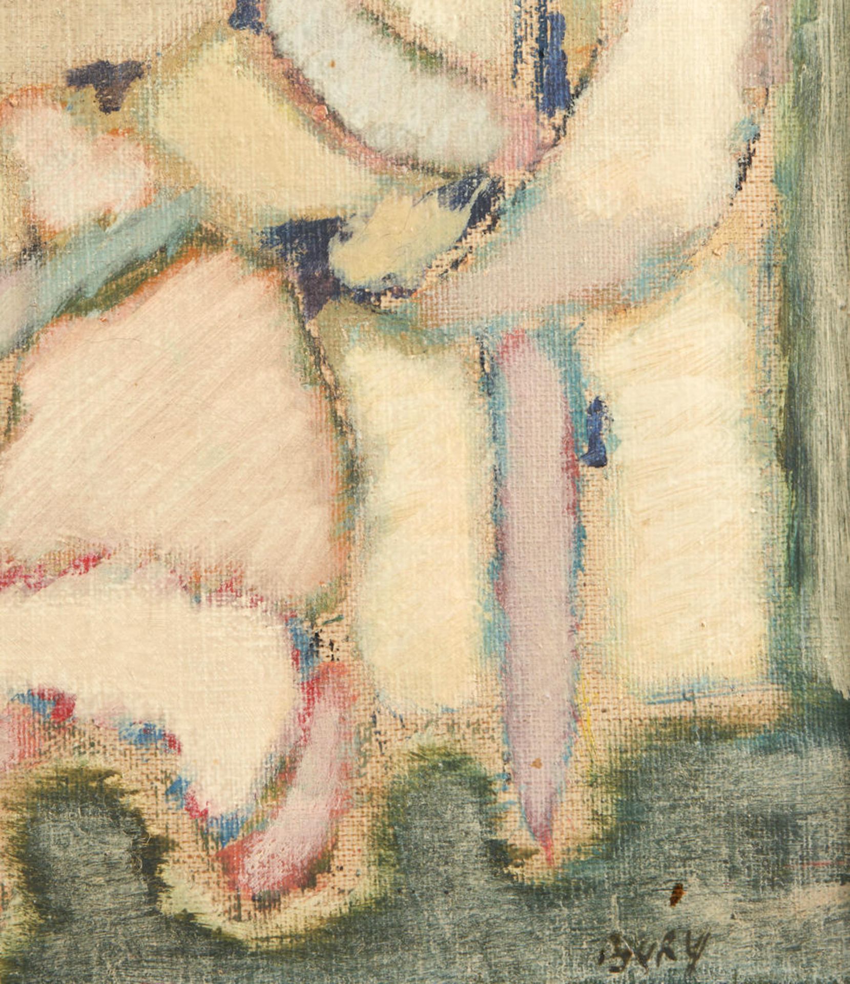 POL BURY (Belgian, 1922-2005) Untitled (framed 56.5 x 47.0 x 3.0 cm (22 1/4 x 18 1/2 x 1 1/8 in).) - Bild 2 aus 4