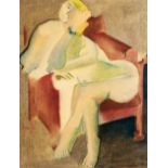 JOSEPH MARSH SHERIDAN (American, 1897-1971) Bloc Lady (framed 40.0 x 35.5 x 3.5 cm (15 3/4 x 14 ...