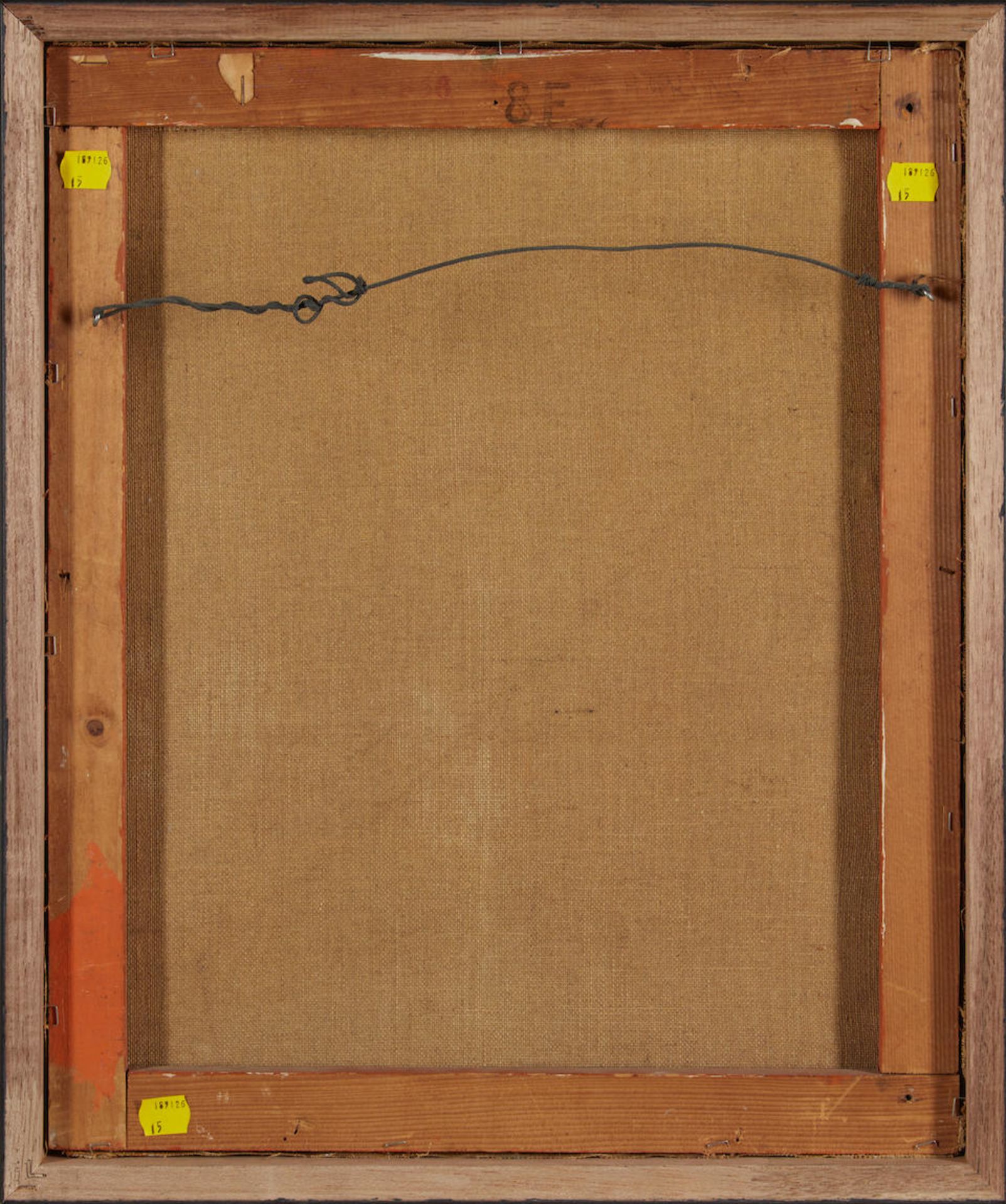 ELIZABETH OSBORNE (American, born 1936) Untitled (framed 50.2 x 42.0 x 3.5 cm (19 3/4 x 16 1/2 x... - Image 4 of 4