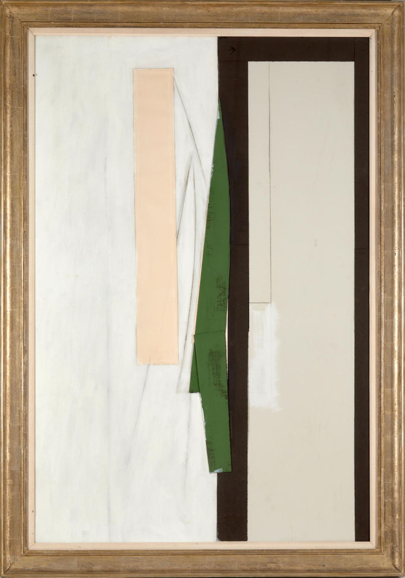 STEPHEN EDLICH (American, 1944-1989) Opening and Cypress Form (framed 205.7 x 144.8 x 7.6 cm (81... - Bild 2 aus 3