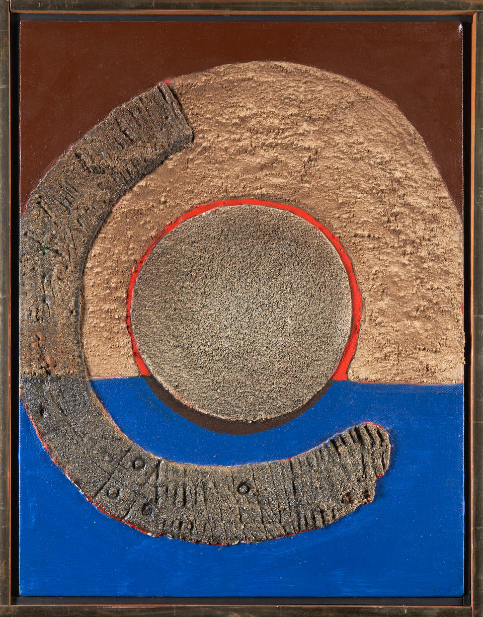 ENRICO DONATI (Italian/American, 1909-2008) Étude for Atlantis (framed 50.2 x 39.0 x 3.8 c... - Image 2 of 3