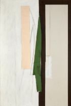 STEPHEN EDLICH (American, 1944-1989) Opening and Cypress Form (framed 205.7 x 144.8 x 7.6 cm (81...