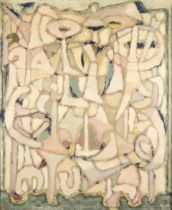 POL BURY (Belgian, 1922-2005) Untitled (framed 56.5 x 47.0 x 3.0 cm (22 1/4 x 18 1/2 x 1 1/8 in).)