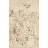 RAOUL DUFY (1877-1953) Hommage à Claude Lorrain (framed 67.0 x 49.0 x 3.0 cm (26 3/8 x 19 5...