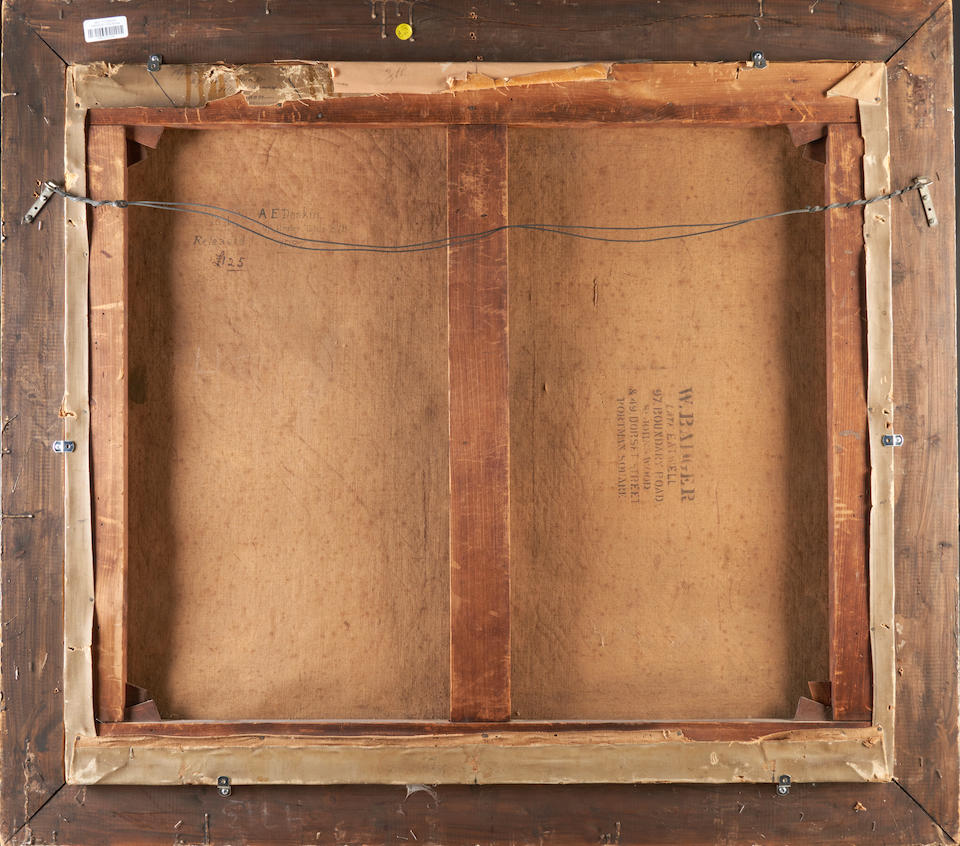 ALICE EMILY DONKIN (British, 1849-1940) Reverie (framed 101.0 x 113.5 x 7.0 cm (39 13/16 x 44 11... - Image 2 of 4