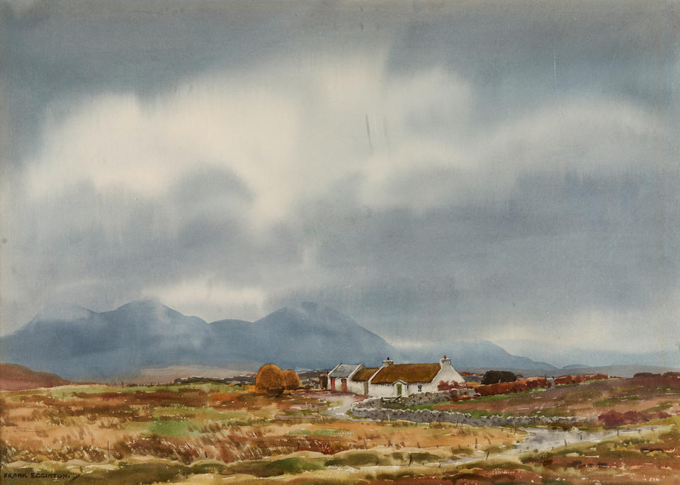 FRANK EGGINTON (British, 1908-1990) A Donegal Cottage (framed 55.5 x 70.5 x 1.3 cm (21 7/8 x 27 ...