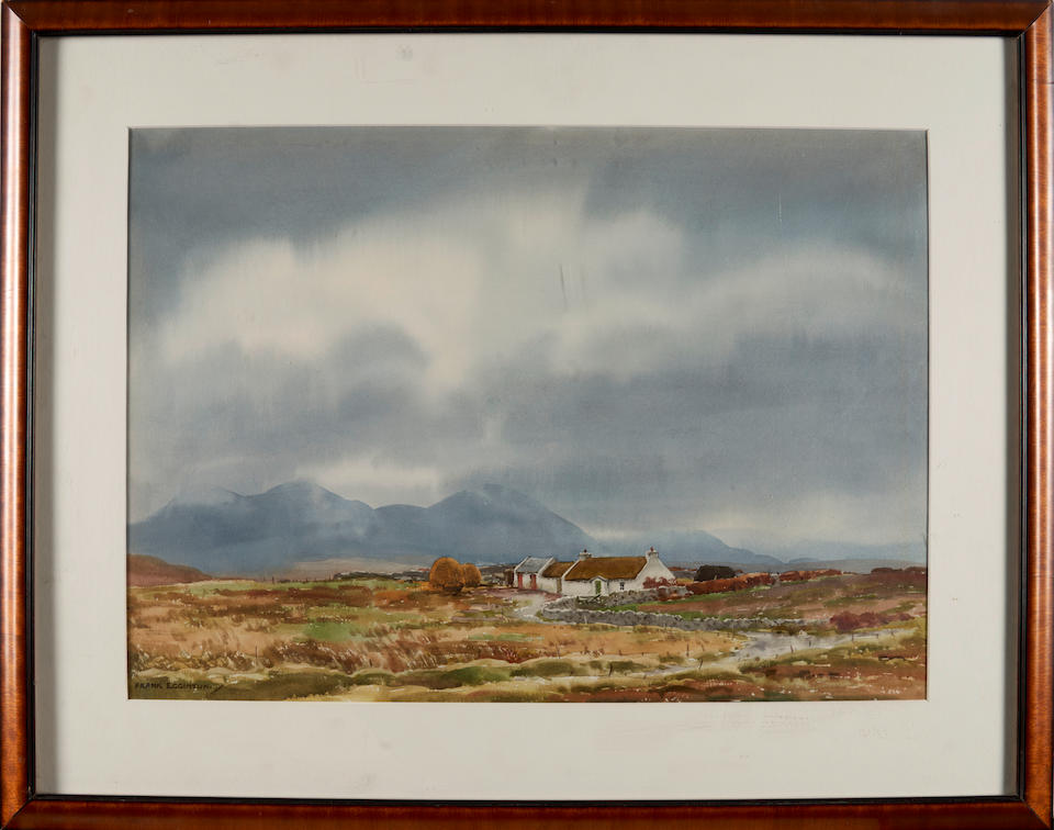 FRANK EGGINTON (British, 1908-1990) A Donegal Cottage (framed 55.5 x 70.5 x 1.3 cm (21 7/8 x 27 ... - Image 2 of 4