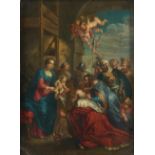 After Jan (Hans) Witdoeck, Flemish School (17th/18th Century) The Adoration of the Kings (framed...