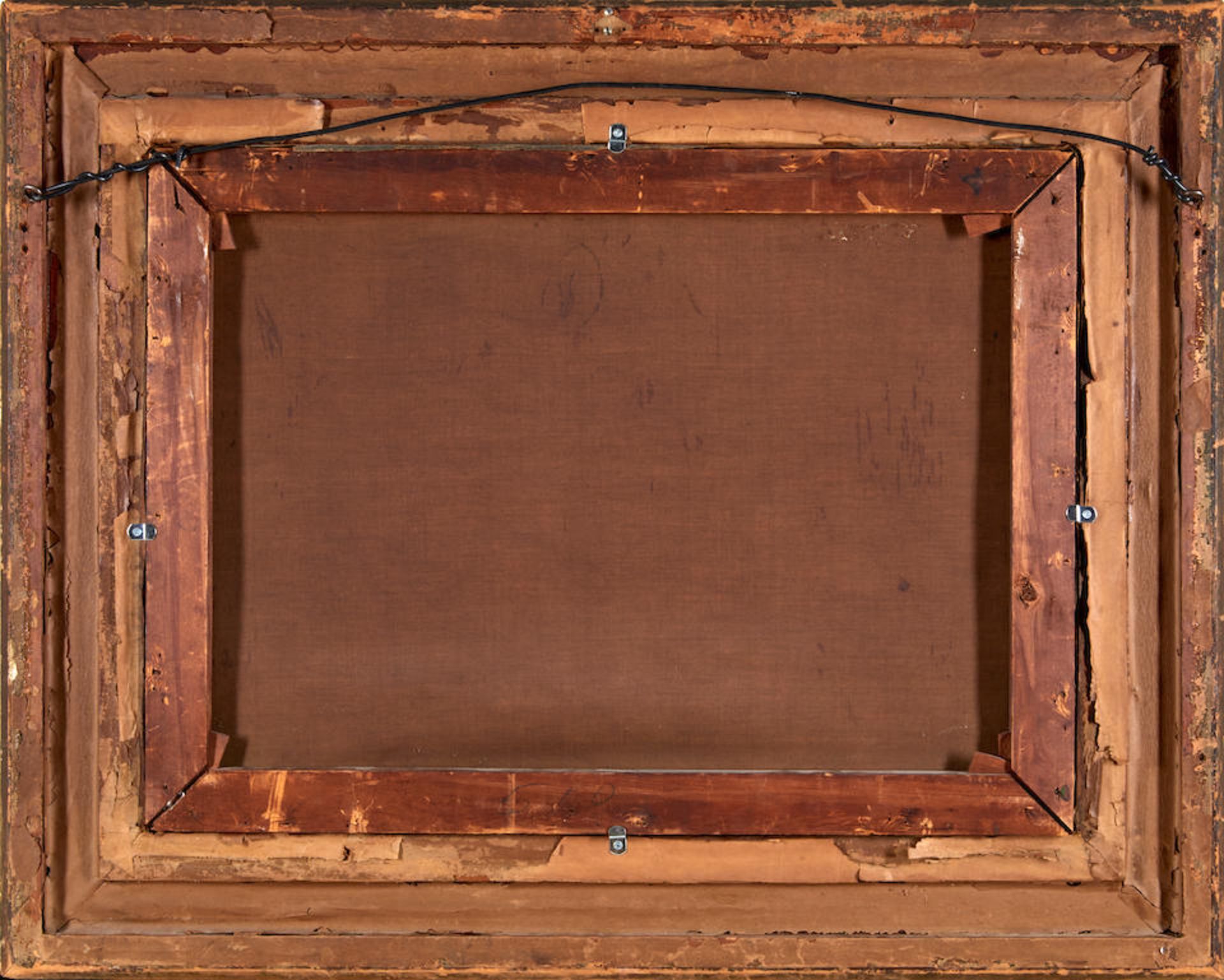 CARLO FACCHINETTI (Italian, 1870-1951) Admiring the New Arrival (framed 77.5 x 97.0 x 9.0 cm (30... - Image 4 of 4