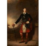 SIR FRANCIS GRANT (British, 1803-1878) The Honorable Lewis Alexander Grant (framed 103.0 x 78.0 ...
