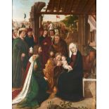 After Gerard David, Dutch (18th/19th Century) The Adoration of the Magi (framed 82.5 x 67.0 x 3....