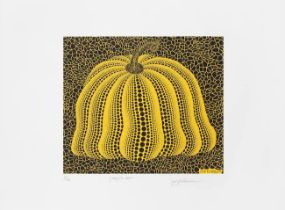Yayoi Kusama (Japanese, born 1929) Pumpkin 2000 (Yellow) Screenprint in colours, 2000, on wove p...