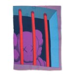 KAWS (American, born 1974) Untitled (Limited Edition Blanket) 100% superfine cashmere blanket, 2...