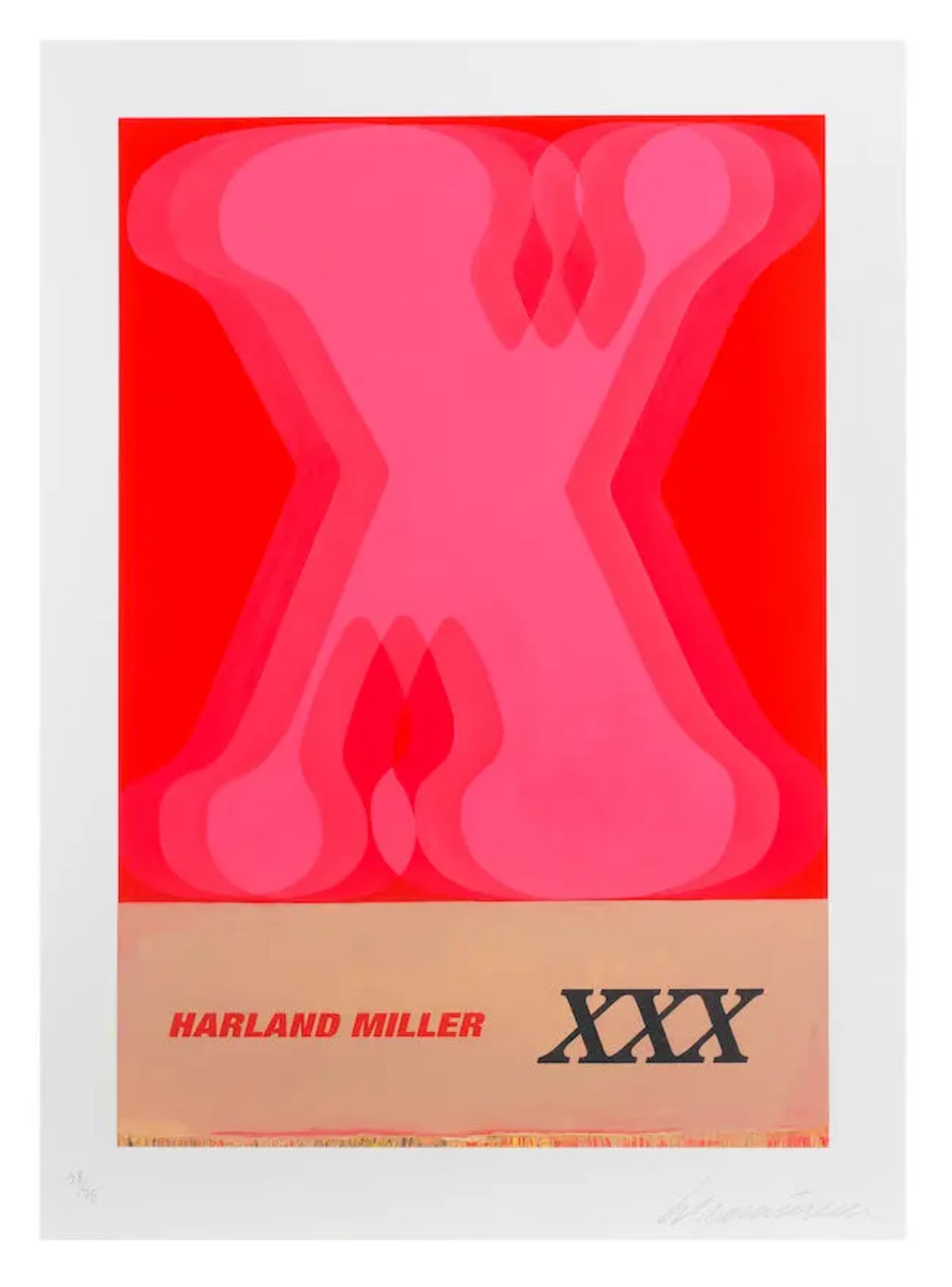 Harland Miller (British, born 1964) XXX Screenprint in colours, 2023, on Somerset wove paper, si...