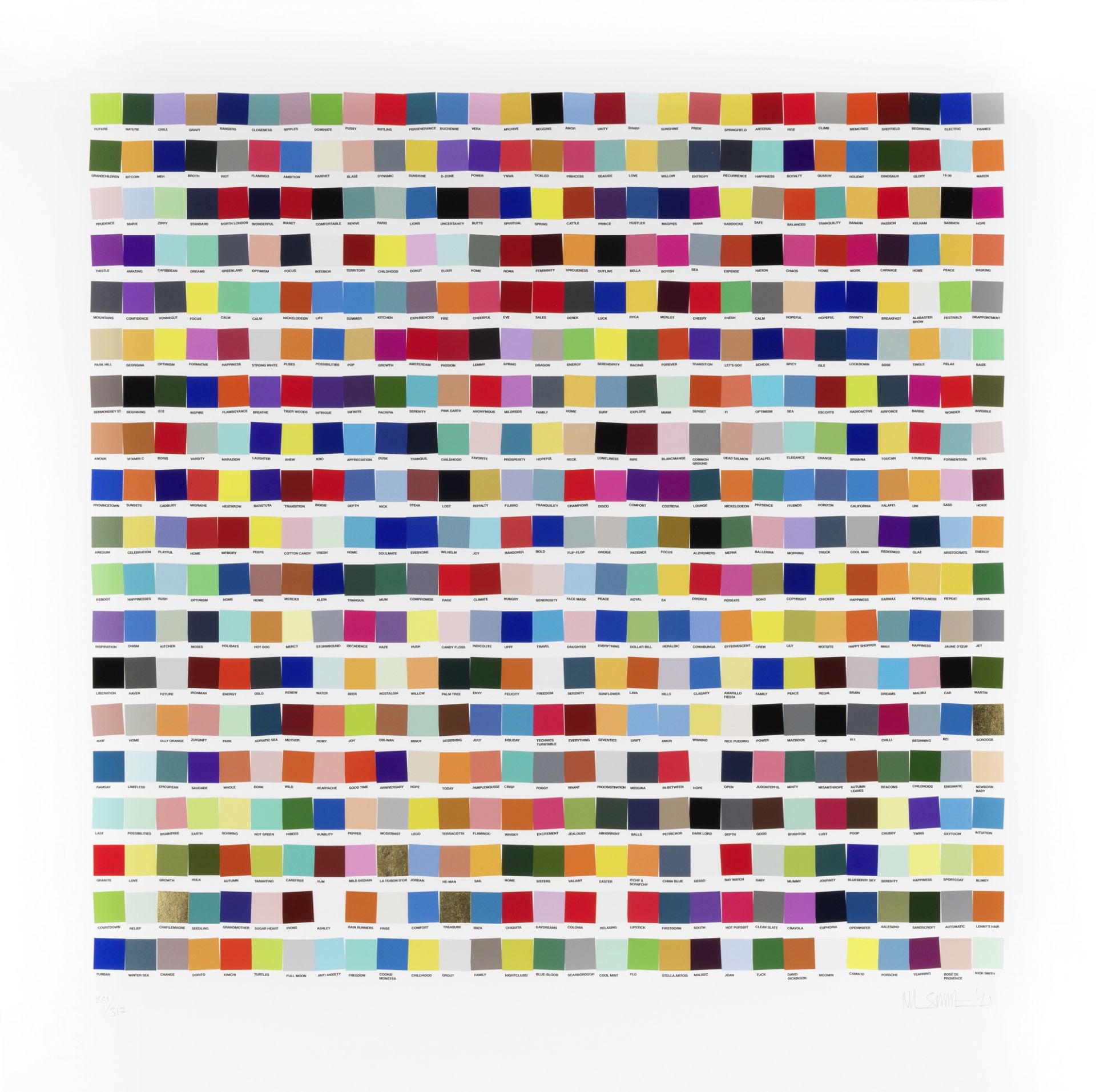 Nick Smith (British, born 1984) Instagram, from Psycolourgy Edition Gicl&#233;e print in colours...