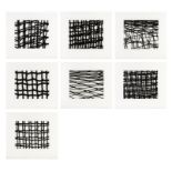 Cornelia Parker (British, born 1956) Worry Lines The complete set of seven etchings, 2008, on wo...