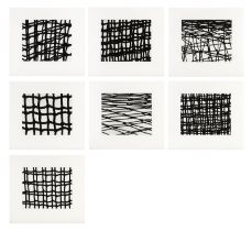 Cornelia Parker (British, born 1956) Worry Lines The complete set of seven etchings, 2008, on wo...