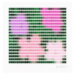 Nick Smith (British, born 1980) Love (Unique) Colour Chip collage, 2024, on wove paper, signed a...