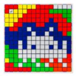 Invader (French, born 1969) Rubik Camouflage (NVDR1-2), from Rubikcubism Diasec-mounted gicl&#23...
