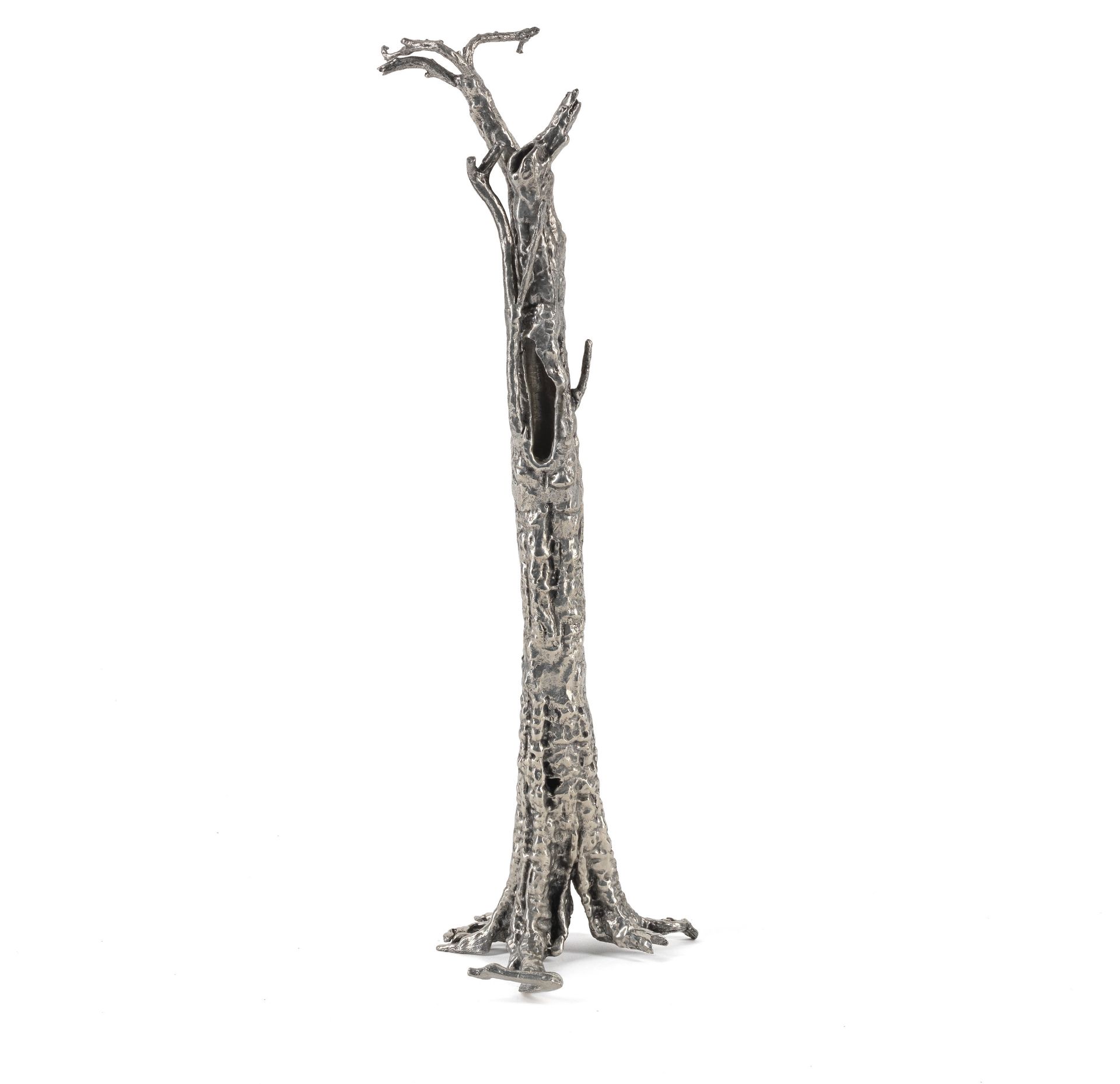Ai Weiwei (Chinese, born 1957) Pequi Tree Miniature Tin sculpture multiple, welded, polished and...
