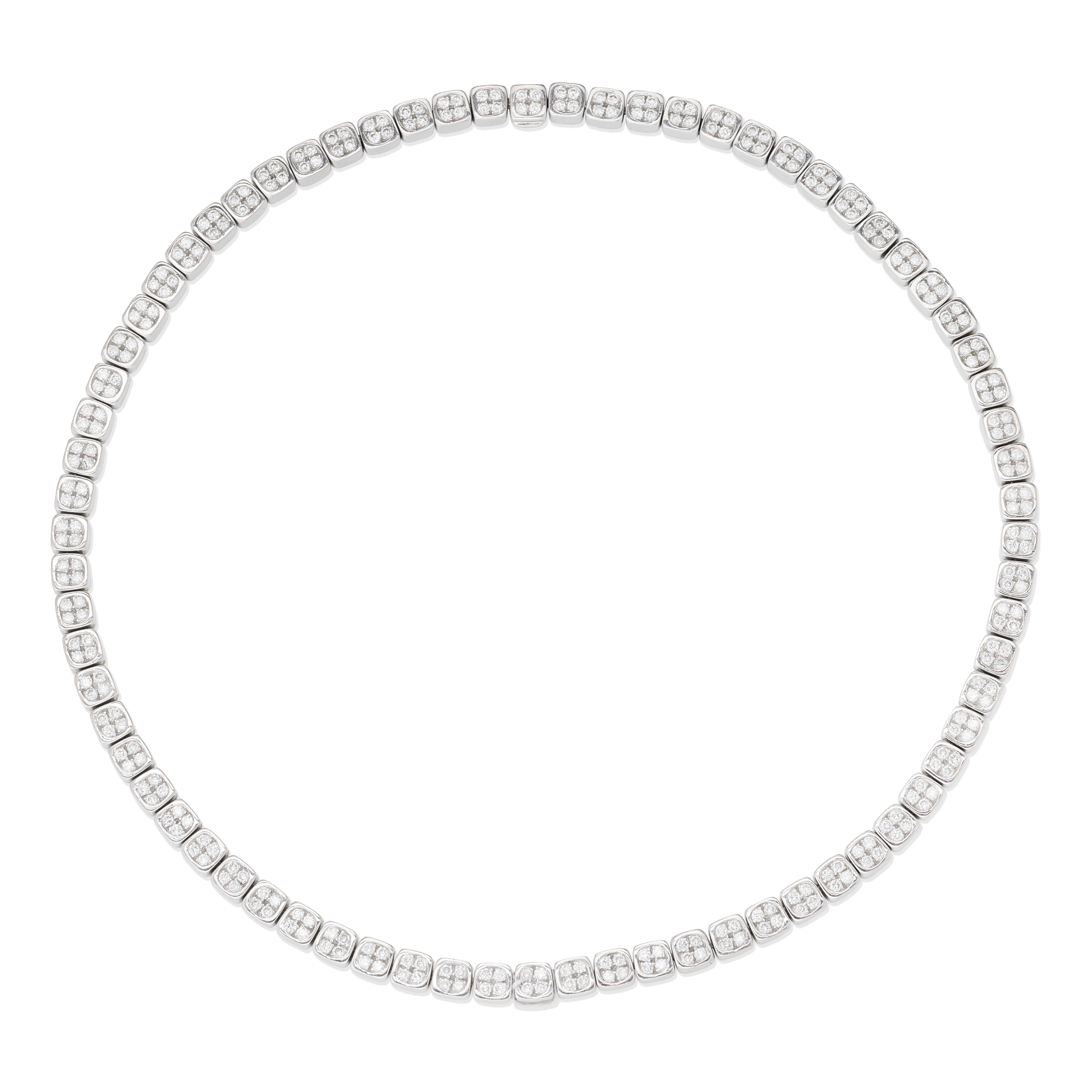 ASPREY: DIAMOND-SET NECKLACE