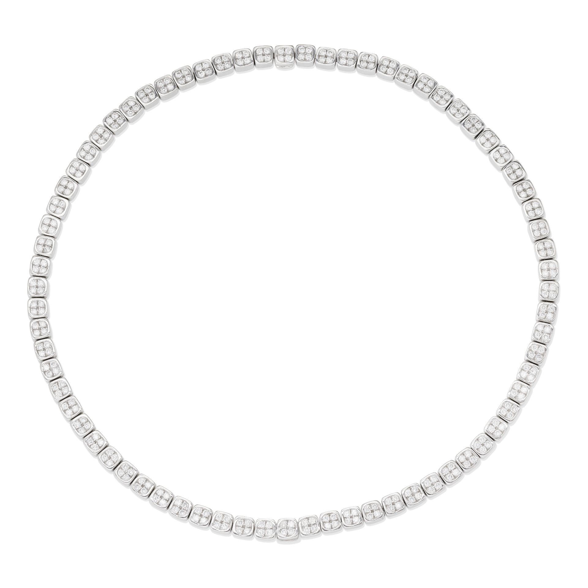 ASPREY: DIAMOND-SET NECKLACE