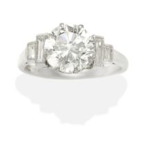 DIAMOND SINGLE-STONE RING