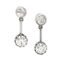 DIAMOND PENDENT EARRINGS