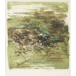 ZAO WOU-KI (ZHAO WUJI, 1921-2013) Les Arbes: Passage Vert