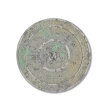 A SILVERED BRONZE MIRROR Han Dynasty