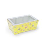 A FAMILLE ROSE YELLOW-GROUND 'BUTTERFLIES' JARDINIERE Guangxu six-character mark and probably of...