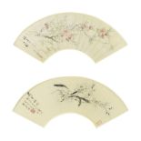 ZHOU HUANG; FAN RONG (18TH/19TH CENTURY) Flowers (2)