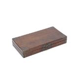 A HUANGHUALI WOOD DOCUMENT BOX 17th/18th century