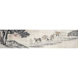 WANG QINGFANG (1900-1956) Horses